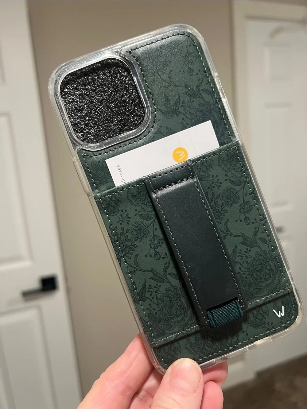 Walli Case “Secret Garden” By Brooklyn & Bailey iPhone 13 Pro Max Green NWT